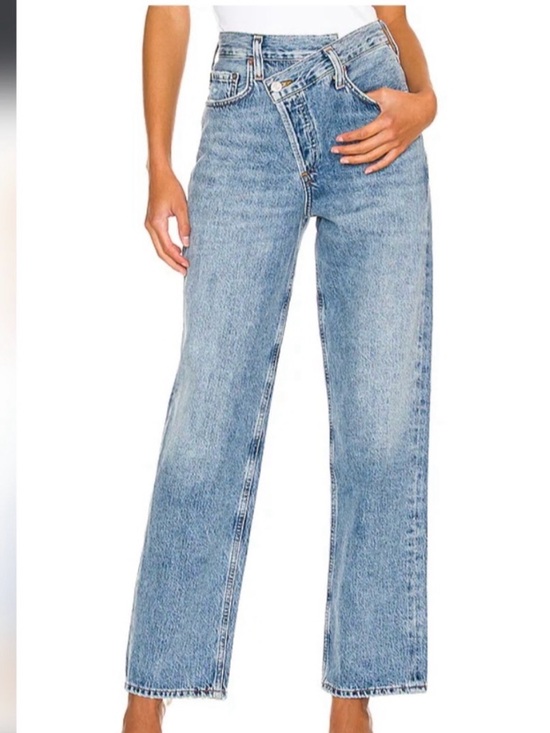 Agolde Denim - Agolde Criss Cross button fly jean